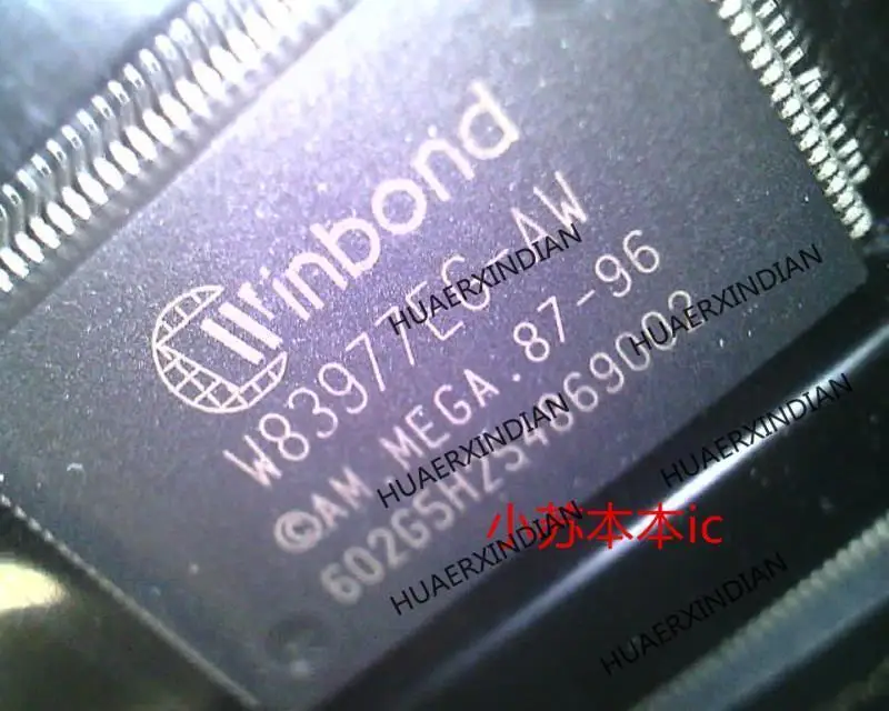 Новая Оригинальная фотография Φ W83977EG QFP128 реальная высокого качества - купить по