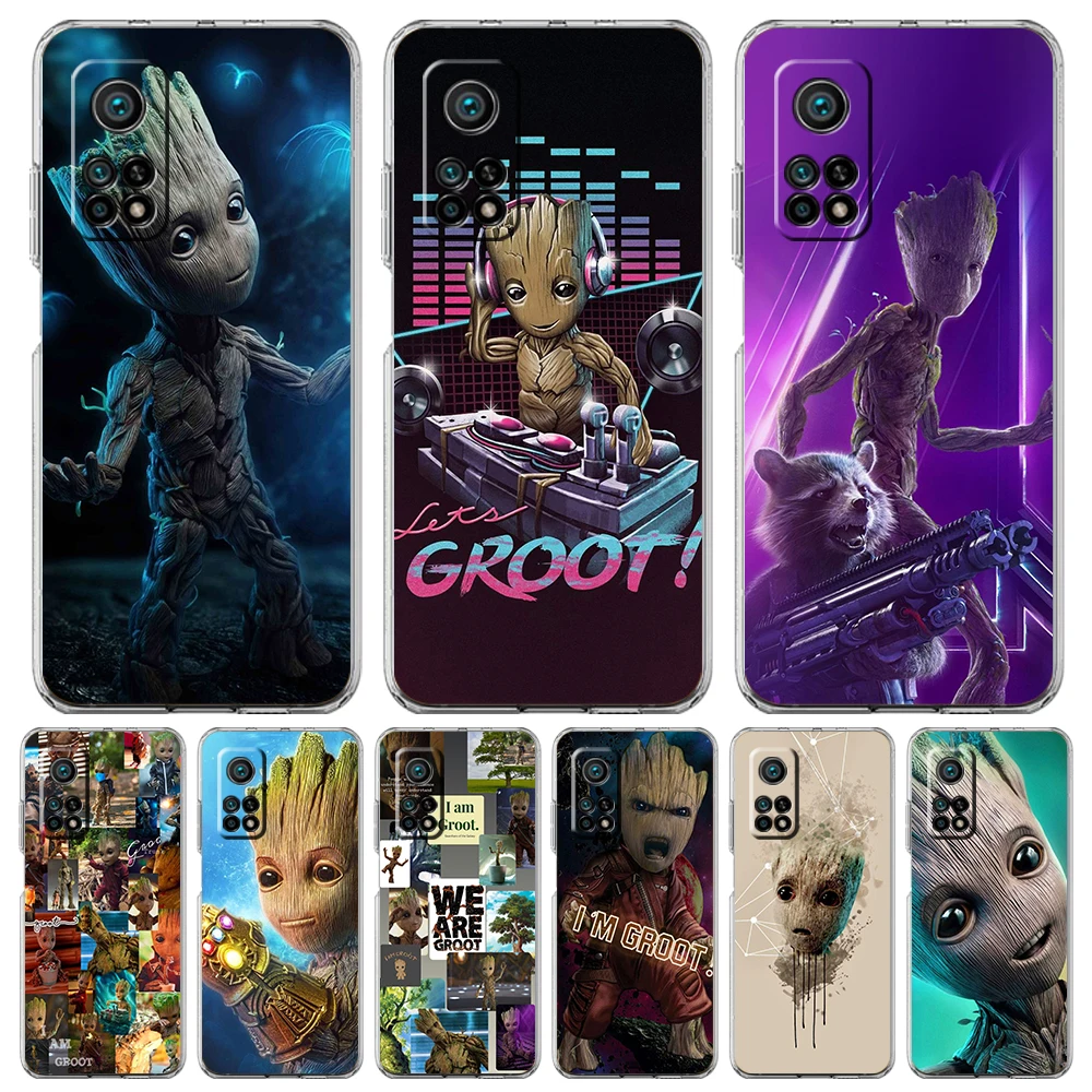 

Чехол для телефона Marvel I AM GORRT, мягкий прозрачный чехол для Xiaomi Mi Poco F3 X3 X4 GT NFC M3 M4 11 Ultra 12 11X 11i Pro Lite