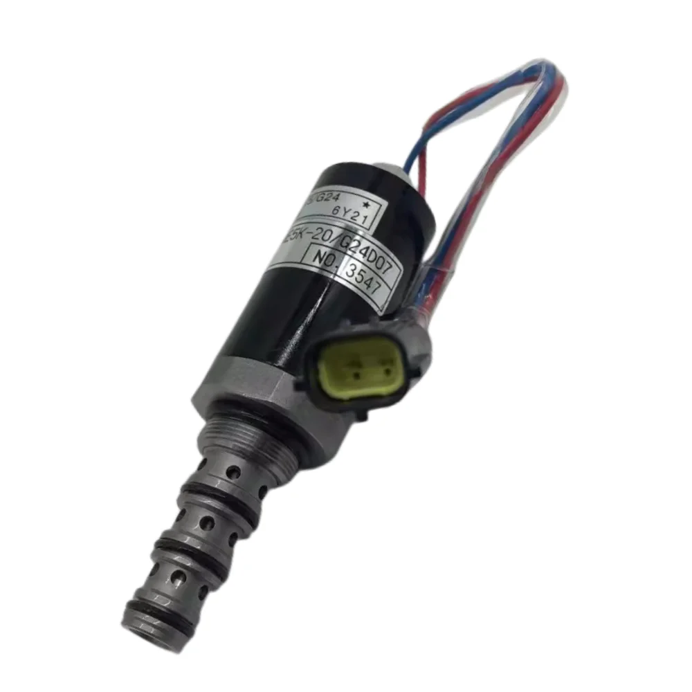 

For XCMG 200/215/230/240/245/260 excavator parts engine solenoid valve for G24D07