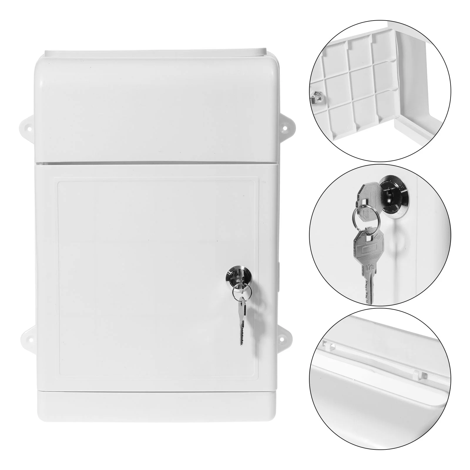Подвесной Настенный бокс с замком, Офисная коробка для посылок, коробка для письма, настенная подвесная офисная коробка для посылок с замком (art.: 3920c7df02472) - 3920c7df02472