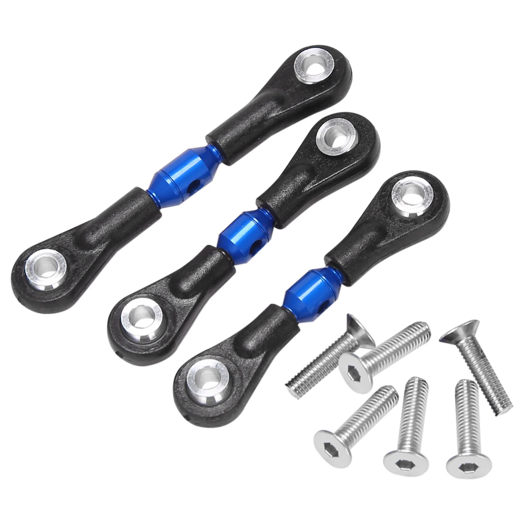 Металлическая рулевая тяга для Tamiya TT02 TT02T 1/10 3 шт.