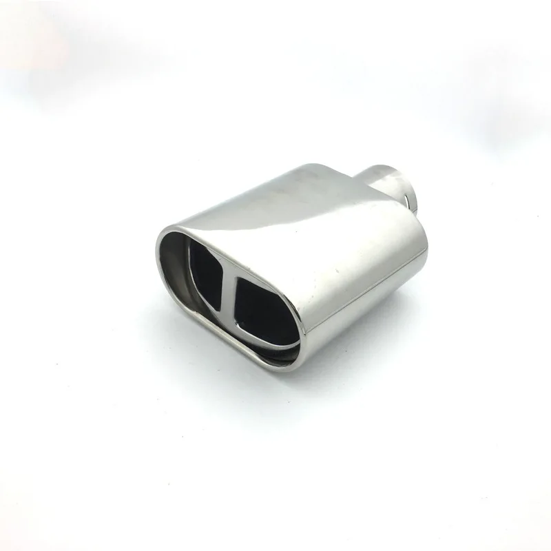 

Car Modified Tail Throat Square Mouth Stainless Steel Exhaust Pipe 63MM Muffler Muffler General Decorative Accessorie
