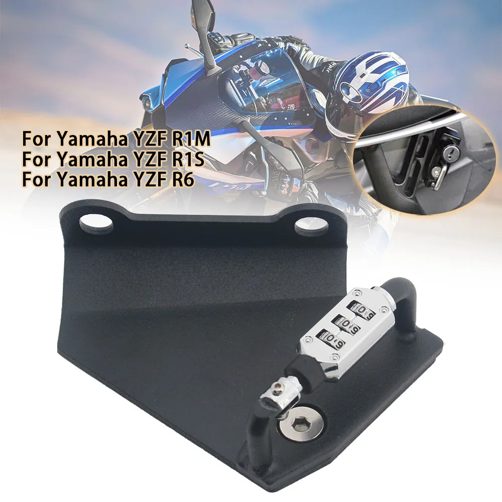 

Motorcycle Helmet Lock Password Anti-Theft Combination PIN Locking Secures For YAMAHA YZF R1S R1M 2015-2018 YZF R6 2017-2019