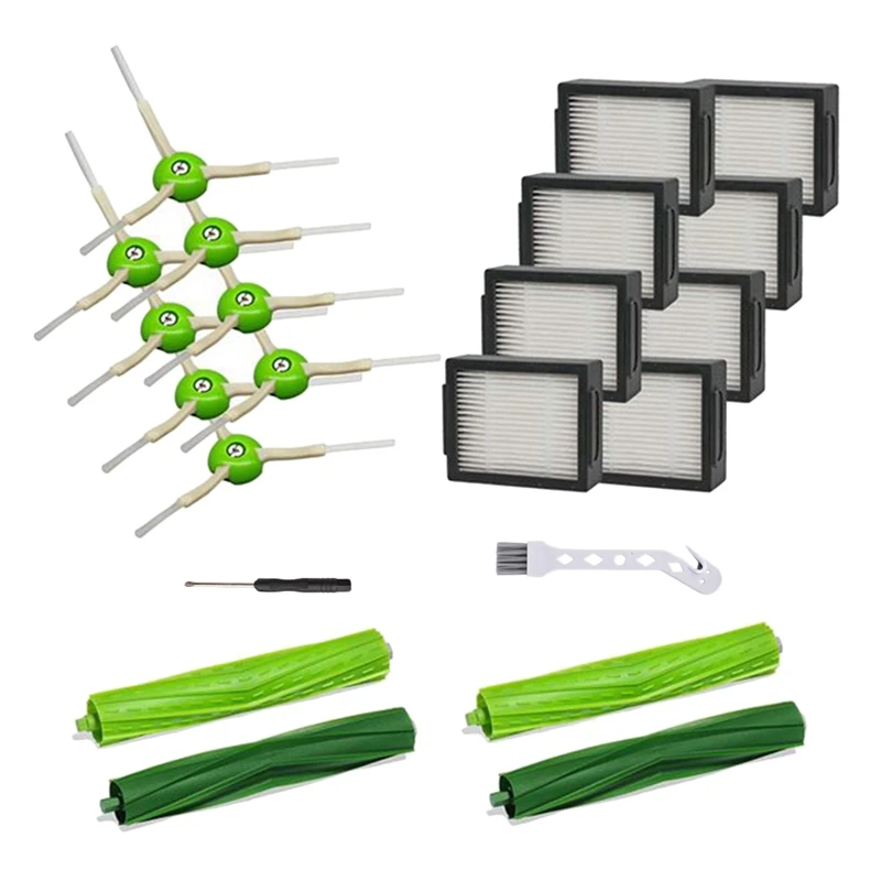

Hepa Filter Brush Roll Side Brush For Irobot Roomba I7 E5 E6 I3 Series Robot Vacuum Cleaner Replacement Spare Parts