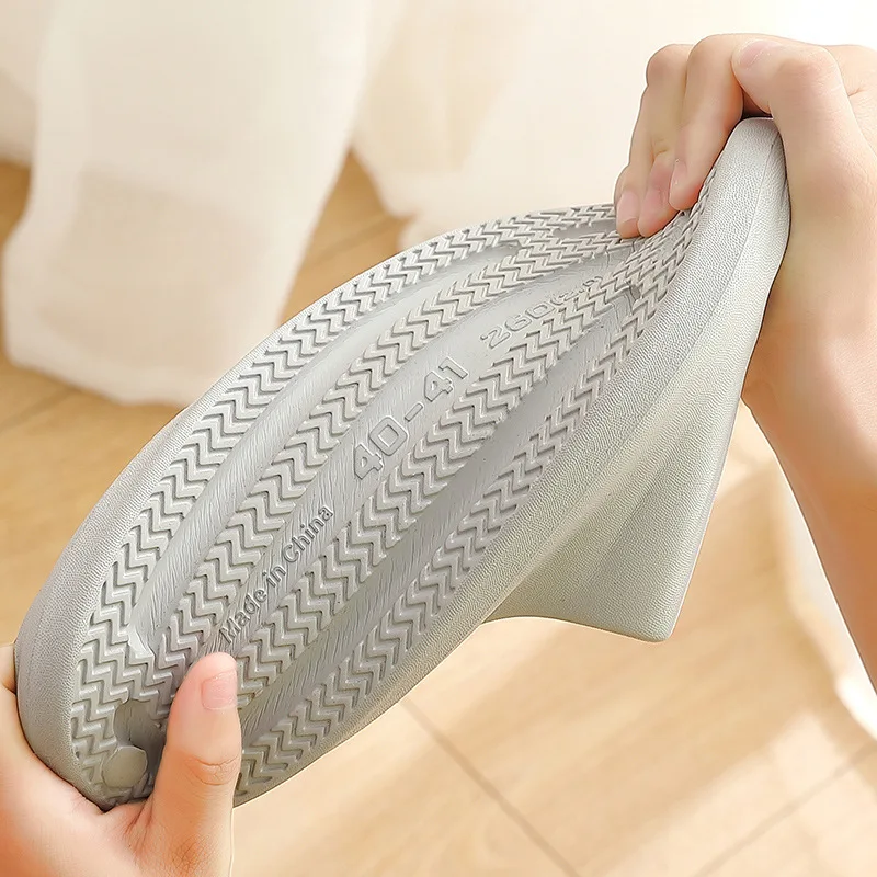 Home Slipper for Women Summer Breathable Indoor Couples Shoes Slides Women House Slippers Plus Size 48-49 Man Female Flip Flops