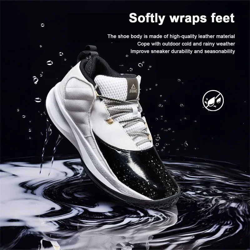 Мужские баскетбольные кроссовки PEAK Lan Cut весна-осень 2024 новые модные удобные