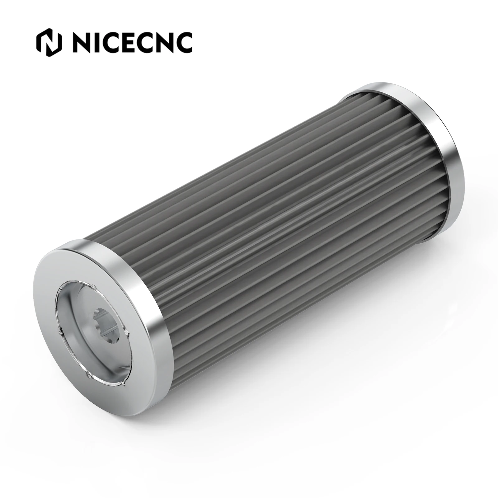 

NICECNC 35 Micron Magnetic Oil Filter For GASGAS MCF EXF ECF ES EW 250 350 450 2021-2024 2023 2022 Performance Stainless Steel