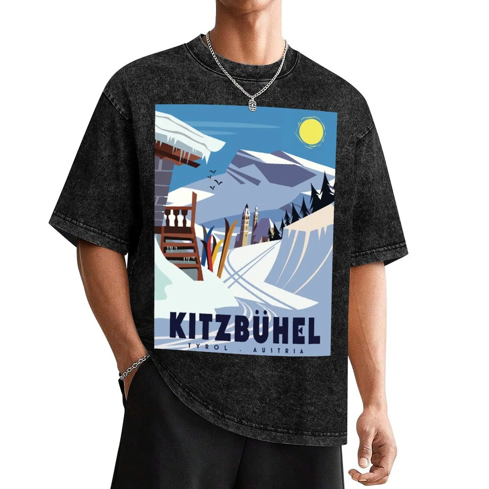 Мужская футболка Kitzbuhel Хлопок