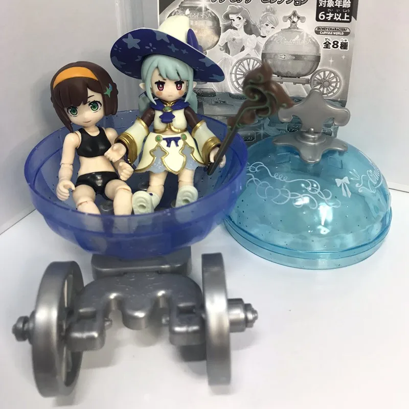 Японская Подлинная модель Gacha в масштабе принцессы мини шкатулка для ювелирных
