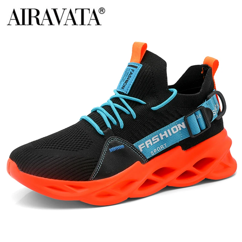 Men Fashion Breathable Sneakers Running Shoes Lightweight Casual Sport Shoes