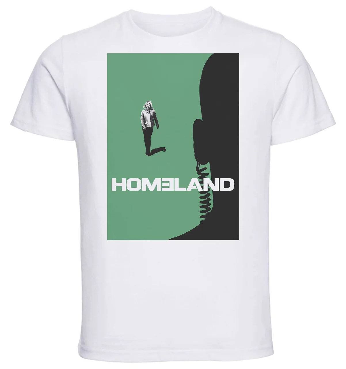 Футболка унисекс белая Playbill TV Series родина вариант 03