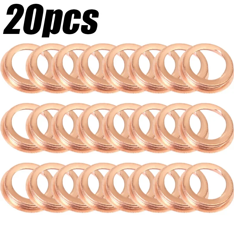 

Прокладка сливной пробки моторного масла автомобиля 1102601 M02 Медные пробки для слива масла, дробильные шайбы, прокладки, кольца для Nissan Infiniti