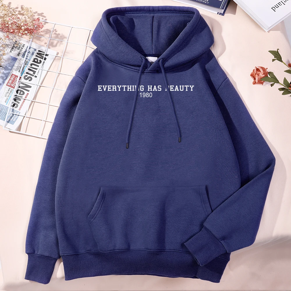 

Ererything Has Beauty 1980 Men Hoodie Vintage Oversize Clothes Fashion Harajuku Tracksuit Personality All-Match Hoodies Male