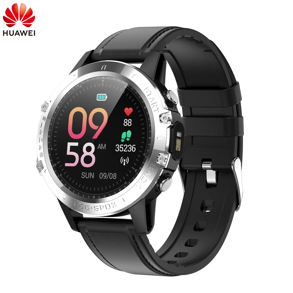 

Смарт-часы Huawei с Bluetooth, сенсорным экраном и шагомером