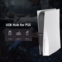 for ps5 usb hub adapter 6 ports usb 3 0 usb a type c 3 1 expander splitter super speed usb hub 3 0 for playstation 5 console