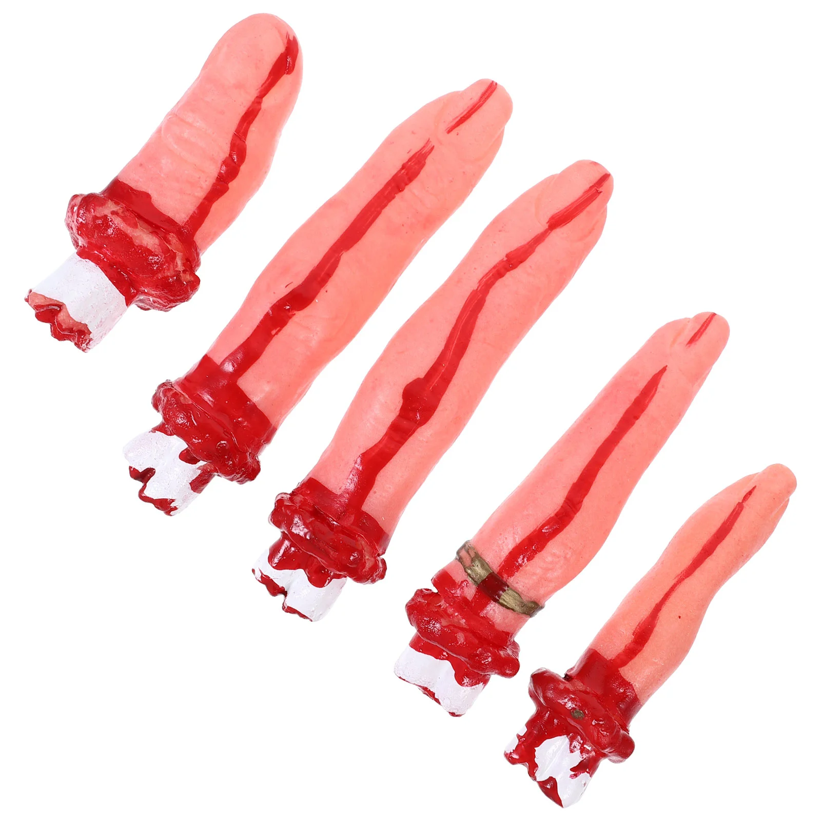 

Halloween Masquerade Finger Plastic Cosplay Party Vinyl Fingers Haunted House Toysation Scary Prop
