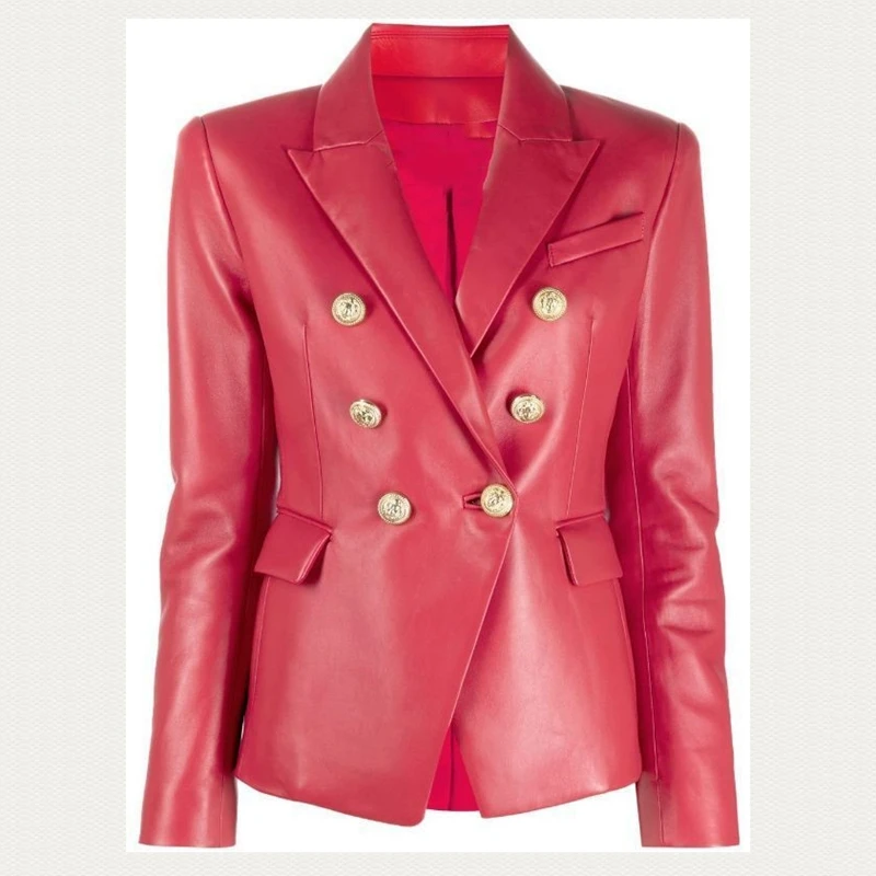 

Woman Coats Natural 100% Sheepskin Leather Fashion leather Jackets Female Real Sheepskin Leather Long Windbreaker H9100
