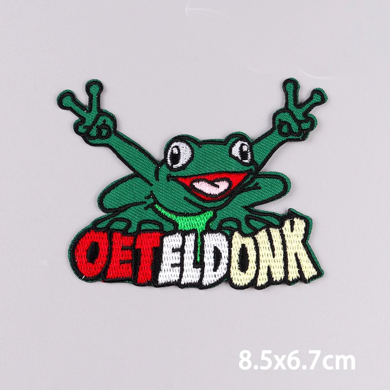 5 шт. патчи для одежды с вышивкой