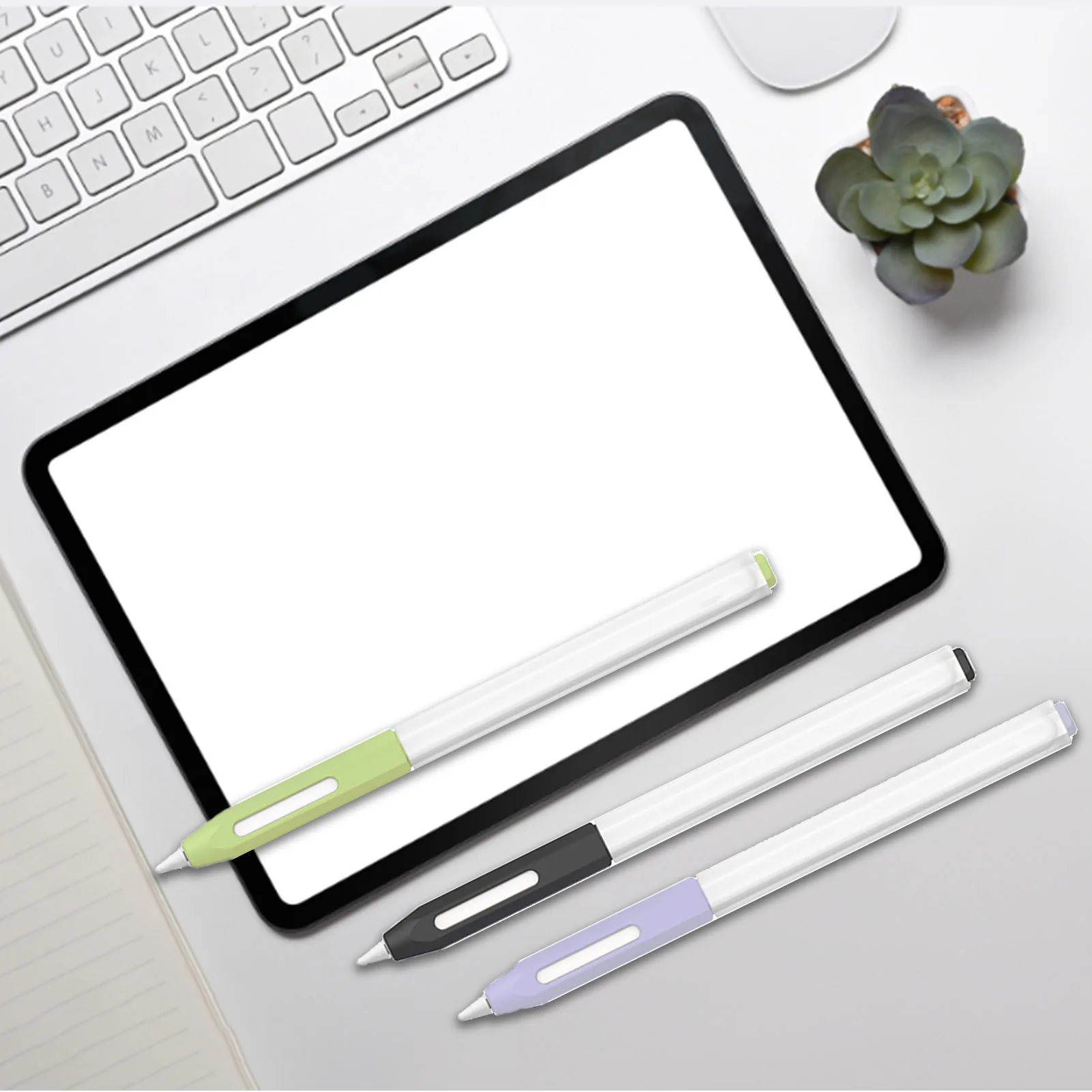 Чехол для Apple Pencil в виде рукава, защищающий Ваш карандаш. Силиконовый мягкий защитный чехол, совместимый со вторым поколением Smart Pencil.