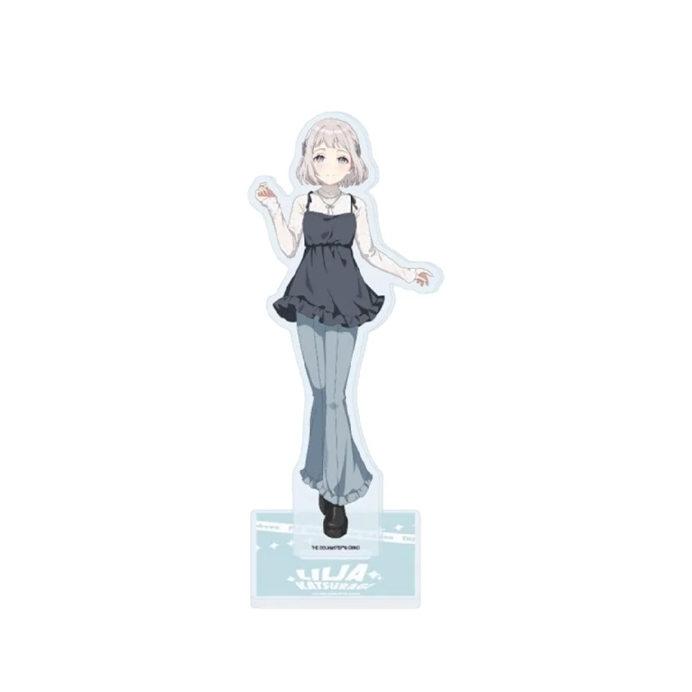 Фото Акриловая подставка-брелок Gakuen Idolm@ster с подвеской Ханами Саки Котоне, игровые аксессуары, коллекционный декор, подарок №3