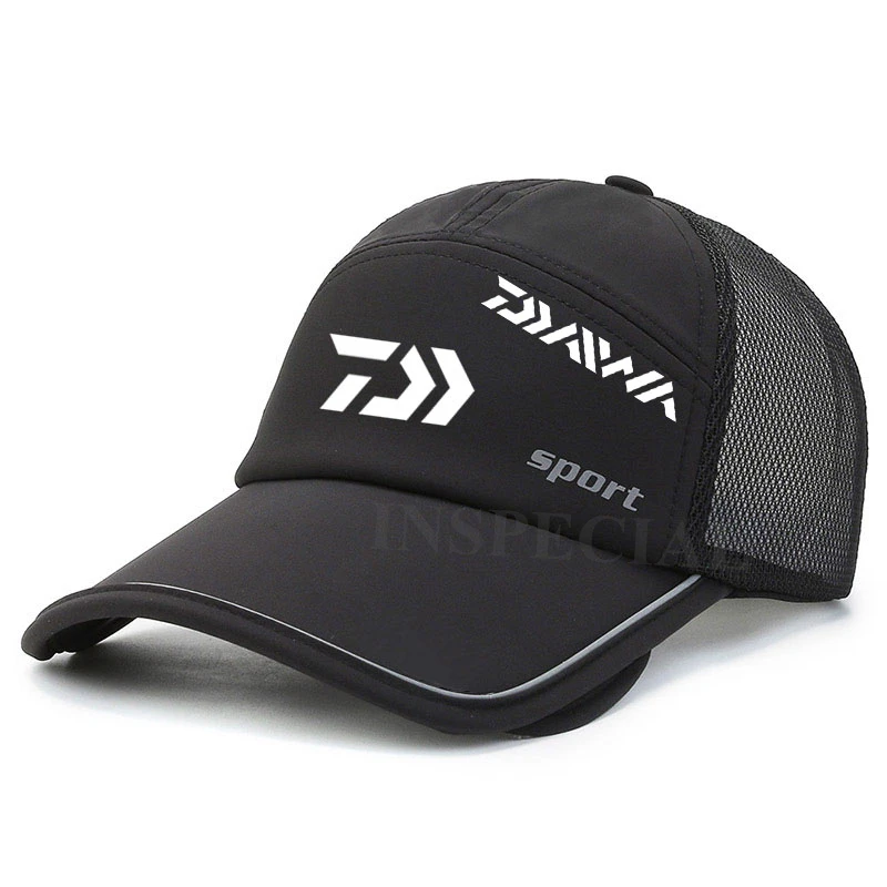 

Daiwa Summer Men's Women Sunshade Breathable Golf Baseball Caps Outdoor Sports Sun Uv Protection Windbreak Riding Fishing Caps