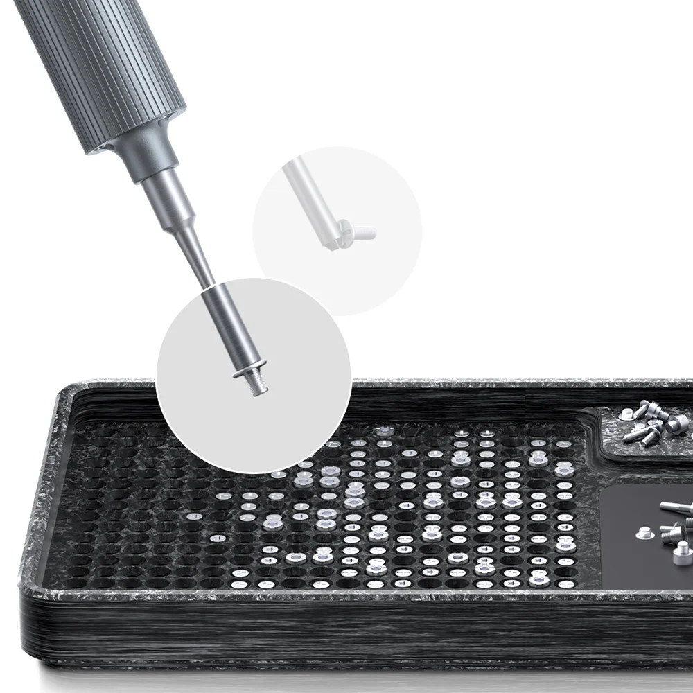 Контейнер Qianli для хранения магнитных винтов специальный контейнер прецизионных