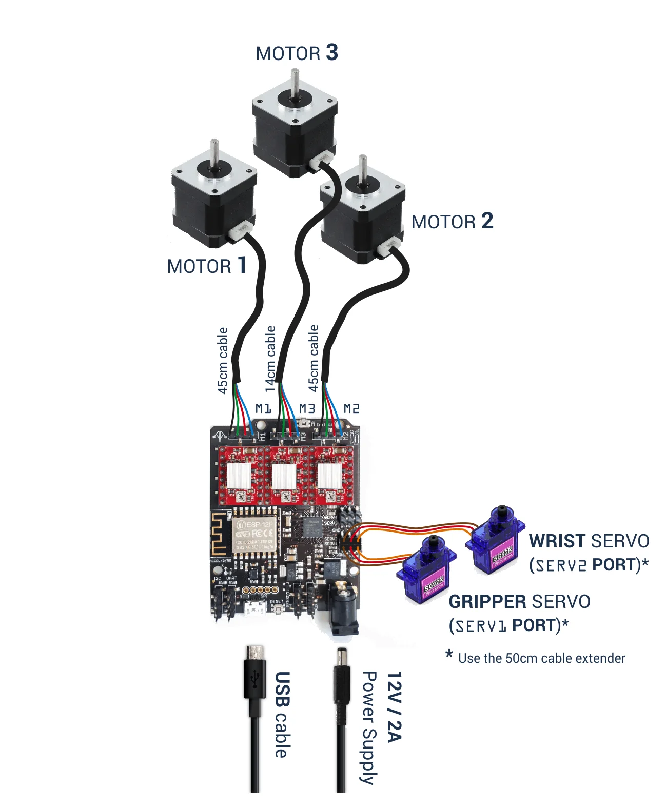Самый дешевый робот Scara Arm UnoScara 3D-печать робототехника для программирования Arduino