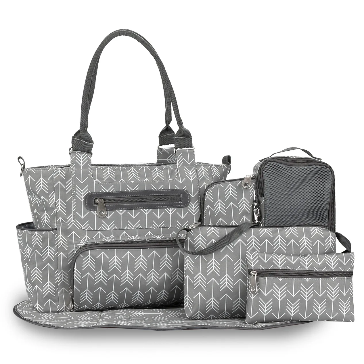 Bags Maternity Bag For Baby Backpack Backpacks 6 Piece Set