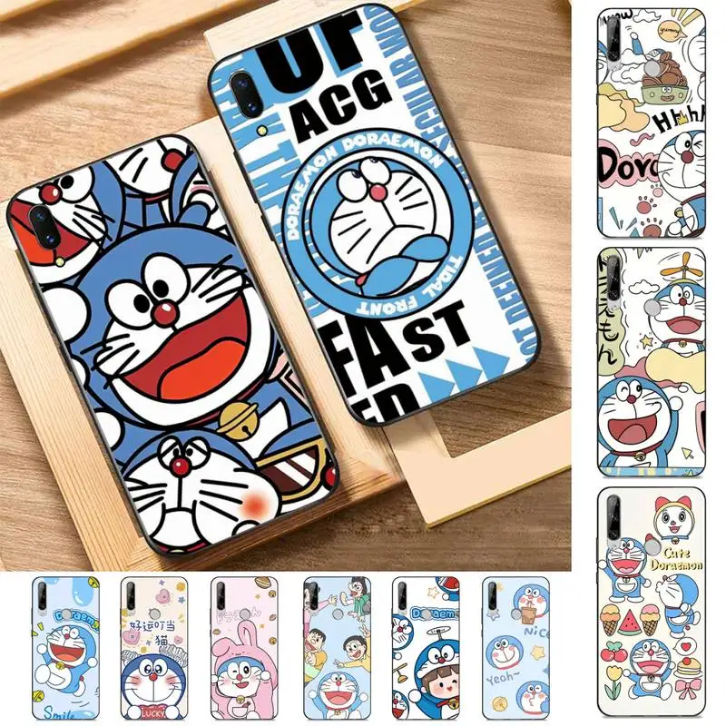 

Cute D-Dora-emonS Phone Case For Huawei Y9 6 7 5 Prime Enjoy 7s 7 8 plus 7a 9e 9plus 8E Lite Psmart Shell