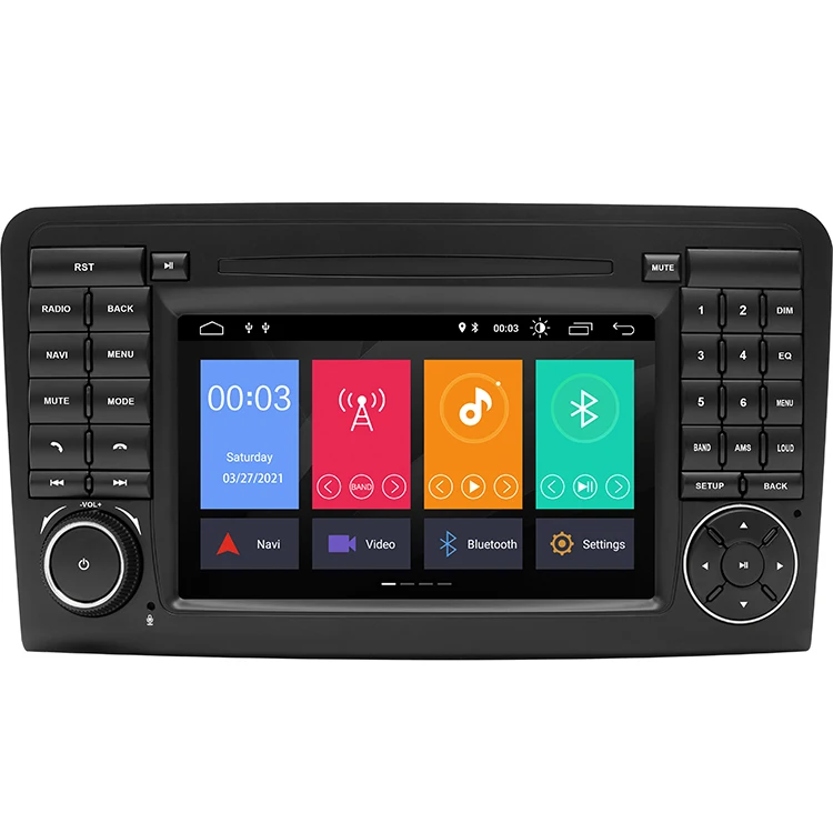 Тонкий Android 11 автомобильный DVD gps Радио для Mercedes Benz ML W164 X164 ML300GL500 ML320 ML280GL350 GL450 ML350