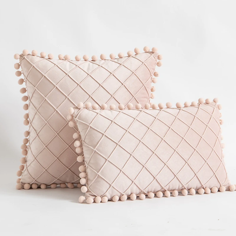 

Velvet Soft Cushion Cover Decorative Pillows Throw Pillow Case Solid Color Luxury Home Decor Living Room Sofa Seat Pillowcase