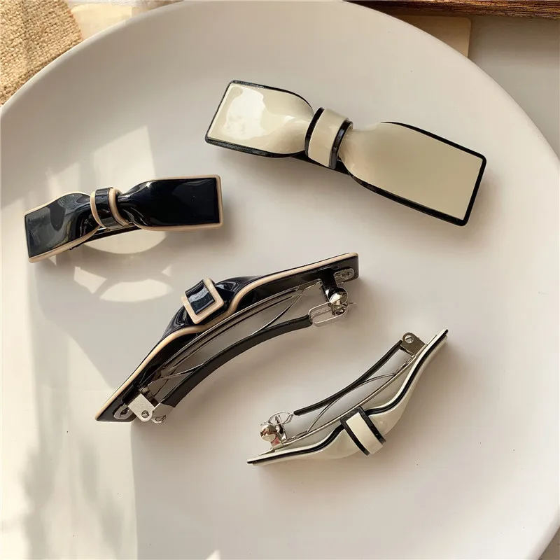 Элегантные аксессуары для головы ручной работы с бантом женские офисные заколки