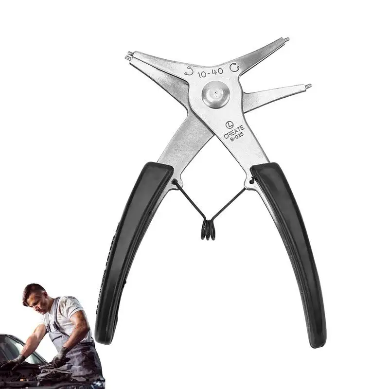 

2 In 1 Snap Ring Pliers Snap Ring Pliers For Removing 2 In 1 Dual Purpose Circlip Pliers For External Internal Use Retaining