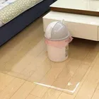 Гостиной деревянный пол защитный коврик ПВХ прозрачная дверь вход коврик деревянный пол защита нескользящий ковер 1 мм водонепроницаемые прокладки