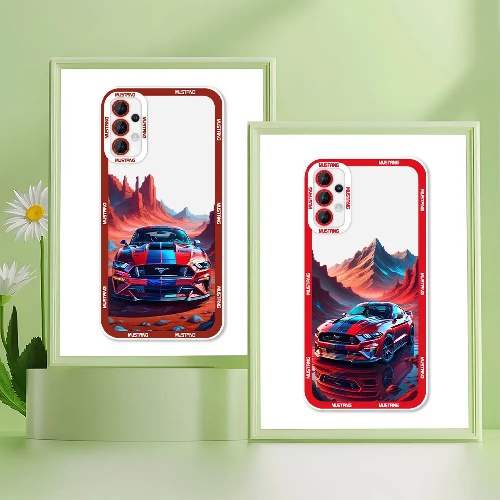 

Luxury Sport Car M-Mustang Case For OPPO A96 A95 A94 A78 A58 A54 A36 A35 A33 A32 A31 A16E A15S A12S A12E A12 A11K A11X A9X Cover