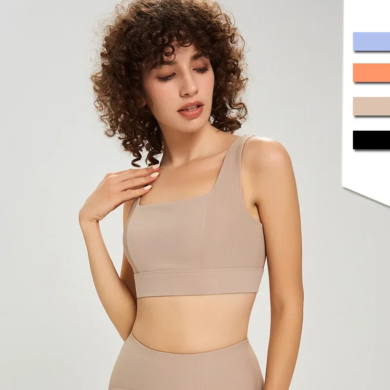 Женский спортивный бюстгальтер быстросохнущий жилет для тренировок в