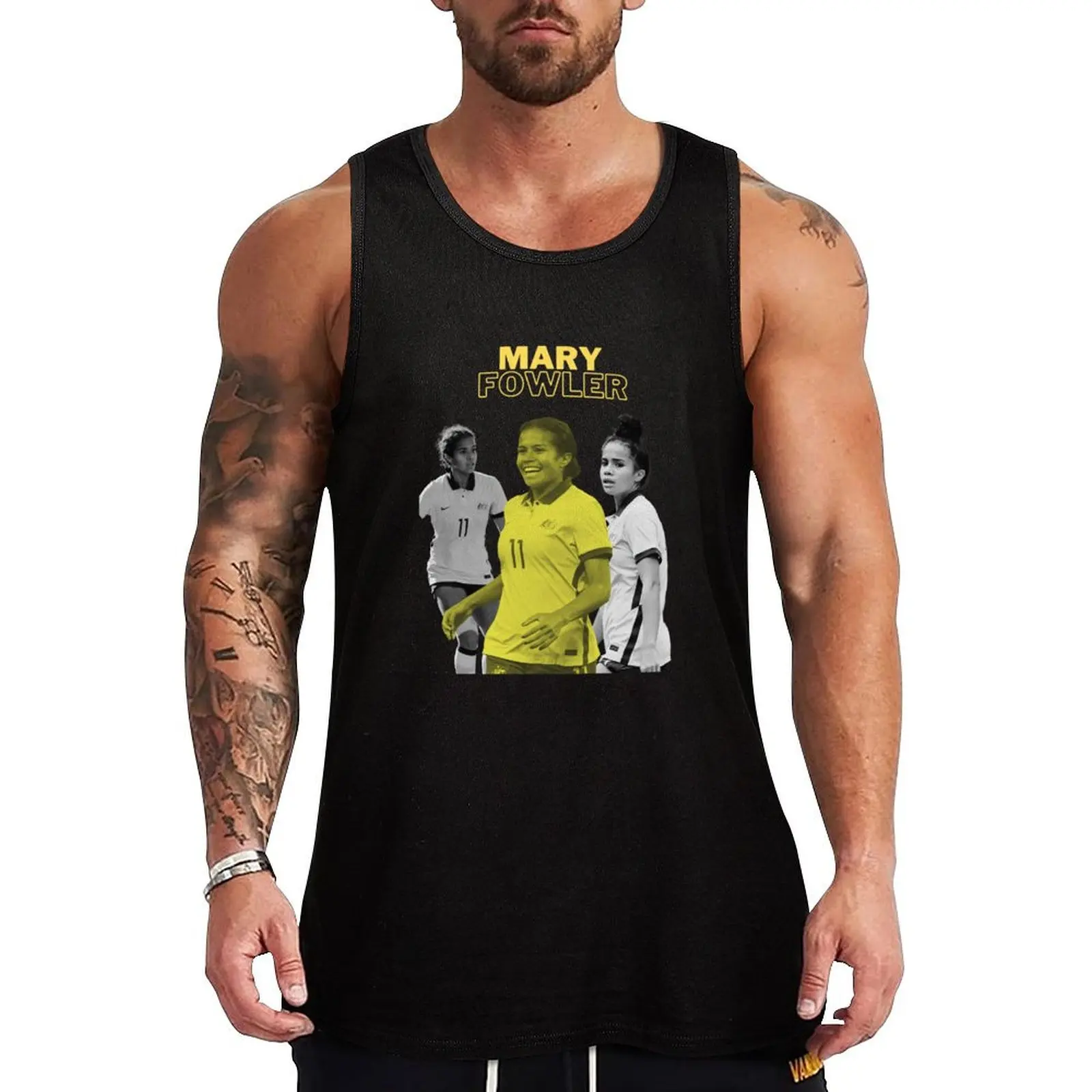 Мужская майка без рукавов с рисунком аниме