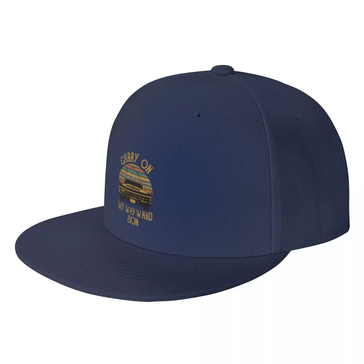 

Сверхнатуральные винтажные бейсбольные кепки, Мужская Снэпбэк Кепка с надписью «Keep On My Wayward Son Dark», бейсболка в стиле хип-хоп, Регулируемая Кепка, уличная одежда