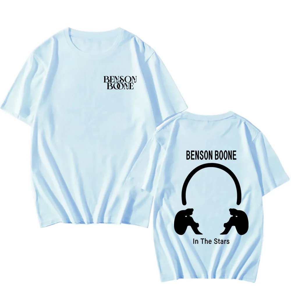 Benson Boone мужская/женская футболка из хлопка
