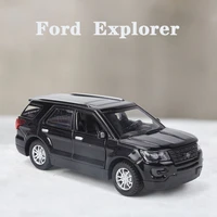 new 136 ford explorer alloy car model sound and light diecasts toy vehicles toy cars kid for children collection gifts