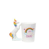 the unicorn ceramics mugs coffee mug milk tea office cups drinkware the best birthday gift with gift box