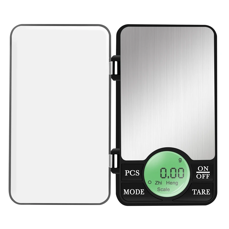 

Spot Goods Precision 600G/0.01G Digital Pocket Scale Mini Jewelry Electronic 0.01 Gram Powder Coin Balance Weighing Lcd Back-Lit