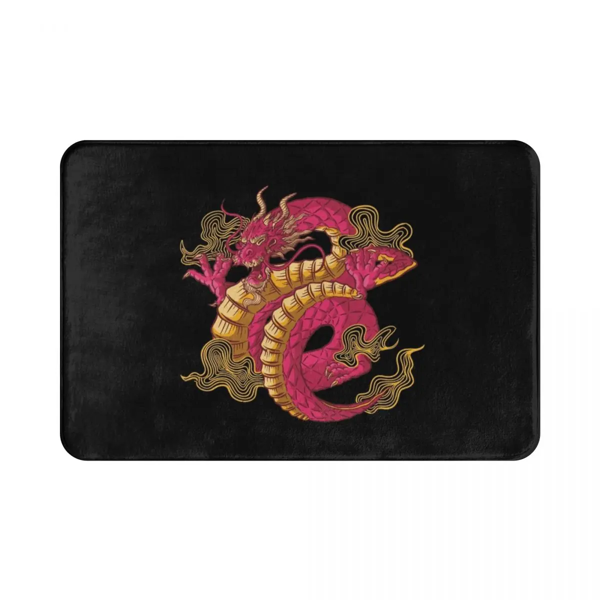 

Chinese Dragon's Paw Polyester Doormat Rug carpet Mat Footpad Anti-slip Cushion Corridor Kitchen Bedroom balcony toilet 40*60cm