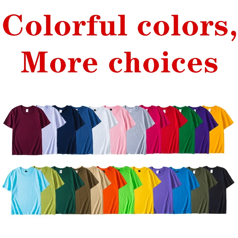 2021 Summer Cotton Mens T-shirt Short-sleeve Man T shirt Short Sleeve Pure Color s clothing t shirts Tops Tee men's clothing