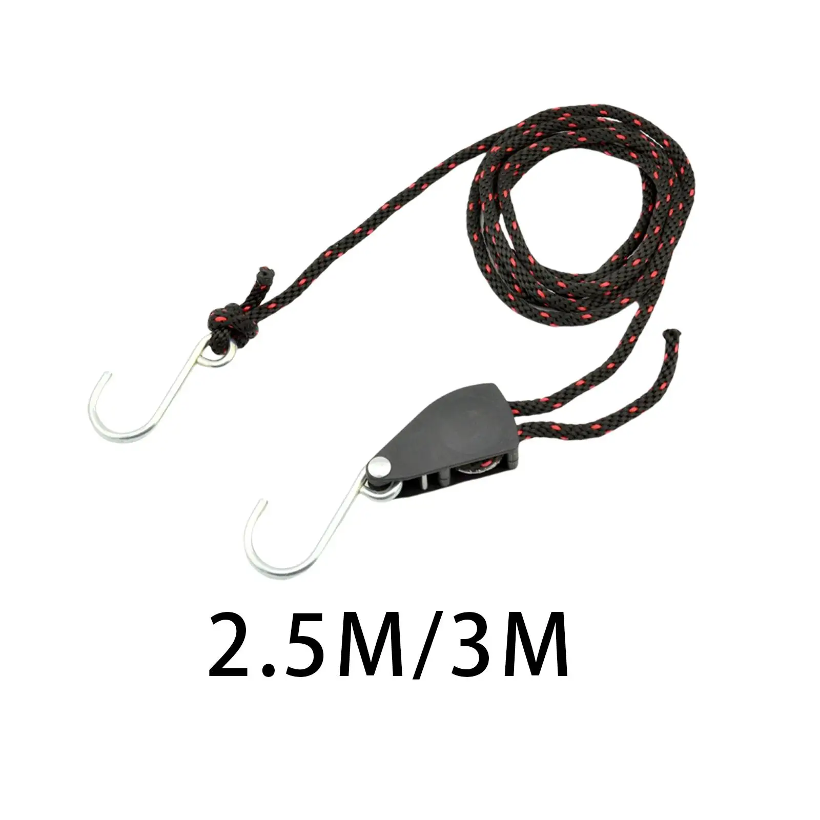 

Adjustable Boat Tie-Downs Bow Stern Rope (300lbs Weight Capacity) Grow Light
