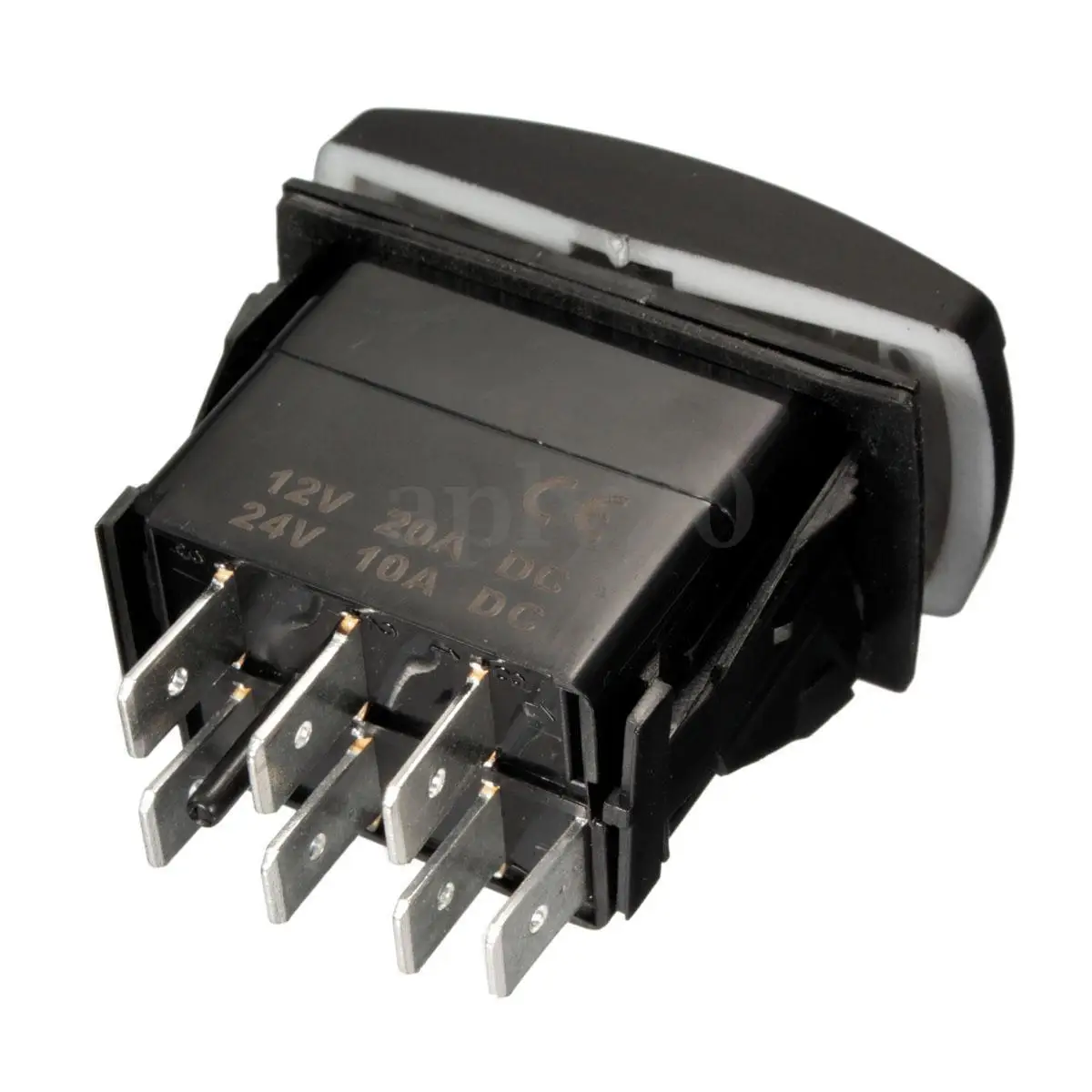 WINCH OUT IN Водонепроницаемый кулисный переключатель Carling Blue LED -ON