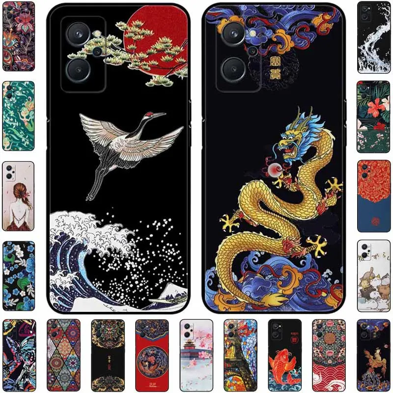 

Case For Realme 9i Cover Relief 3D Silicone Soft Phone Cover for OPPO Realme 9i 5G Case RMX3491 RMX 3491 Realme9i Emboss Funda