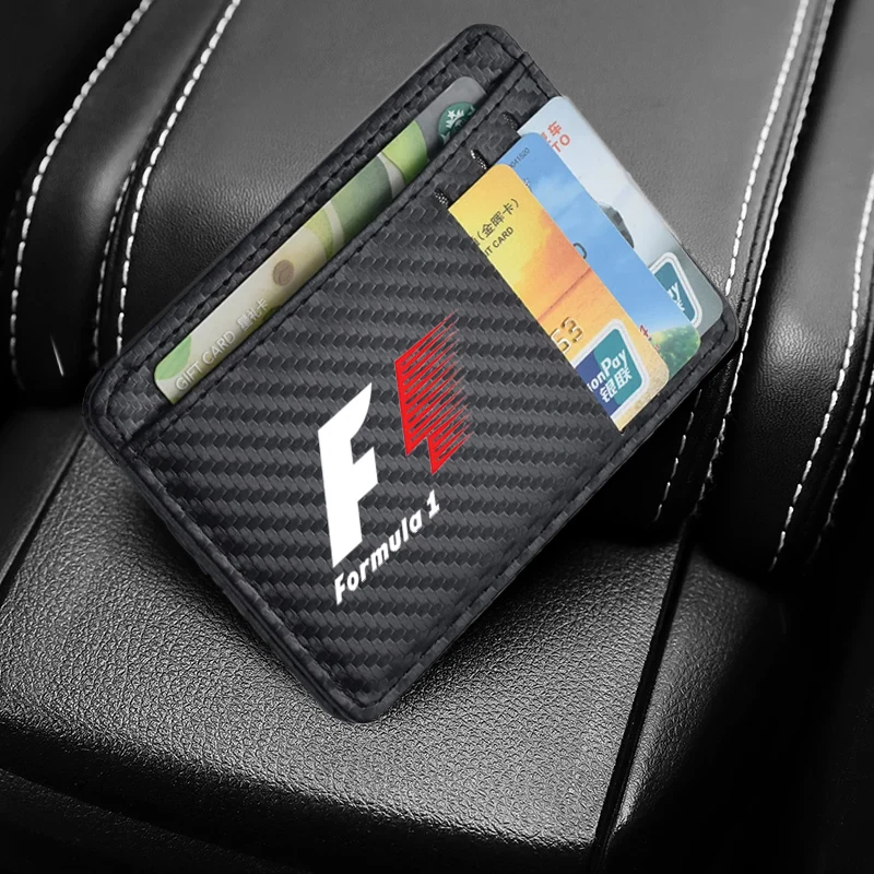 Мужские тонкие минималистичные кошельки с передним карманом RFID Блокировка