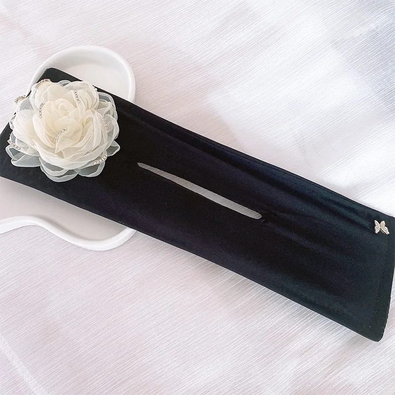 Повязка на голову Lady'S с крупными цветами полузавязках