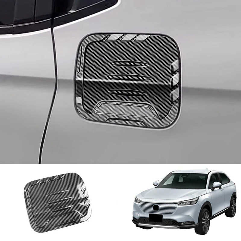 Наклейки для украшения крышки масляного бака, подходят для Honda HRV для крышки топливного бака автомобиля Vezel 2021 2022